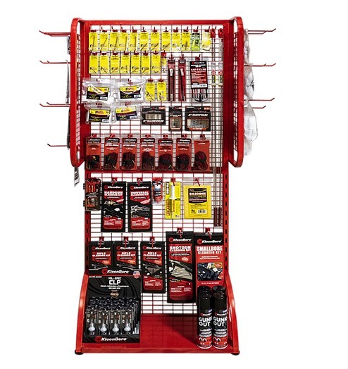 PROSHOT PRO-SHOT AND KLEENBORE COMBO CHERRY DISPLAY 30IN WIDE DISPLAY W/ WINGS PS-KB-COMBO - Win Repeating Arms Promotion